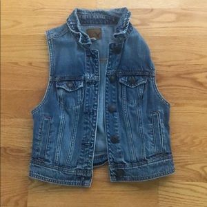 American eagle denim vest